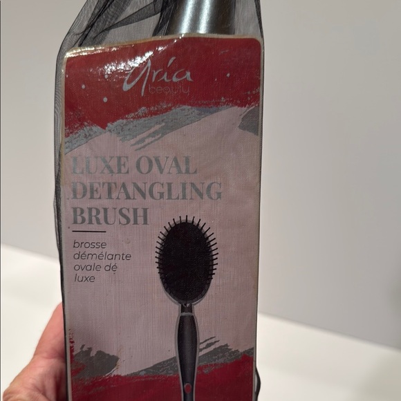 Aria Black and Silver Professional Hair Brush - Picture 2 of 3